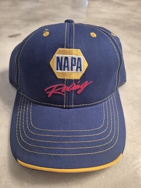 NAPA Racing Michael Waltrip Cap with Yellow & Red Accents